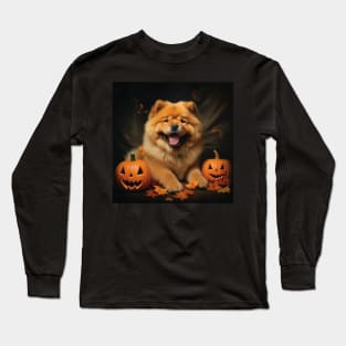 Chow Chow Halloween Long Sleeve T-Shirt